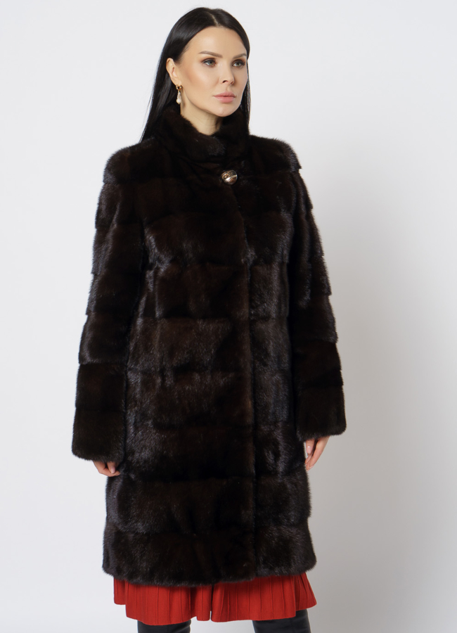 Шуба из норки модель № 25893 в кредит