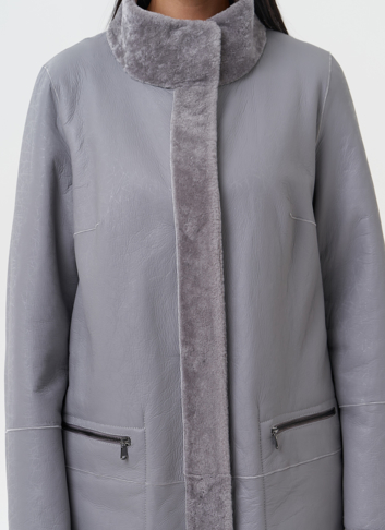 Двухсторонняя дубленка