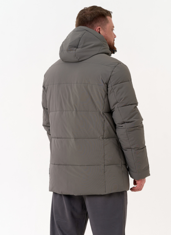 Мужской пуховик с капюшоном 