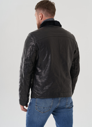 Куртка мужская из натуральной кожи 