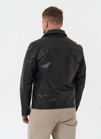 Мужская куртка из натуральной кожи 