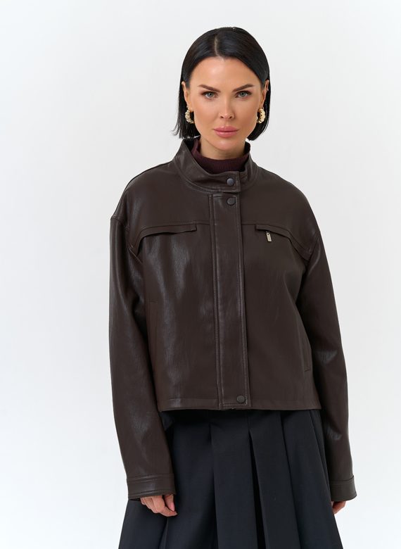 Женская куртка из эко кожи