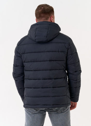 Мужской пуховик с капюшоном 